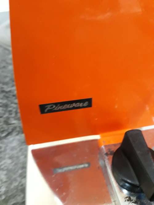 ##Vintage pineware bread slicer##