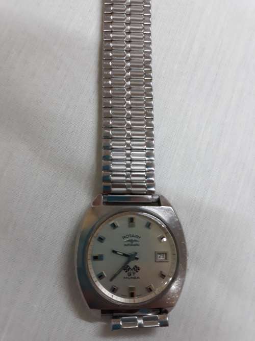 Vintage Rotary automatic GT Monza mens watch