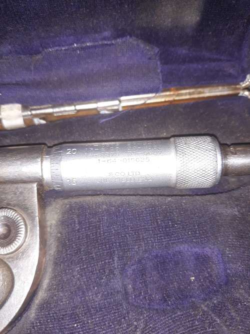 ##Vintage Ambrose Shardlow & co Ltd micrometer##