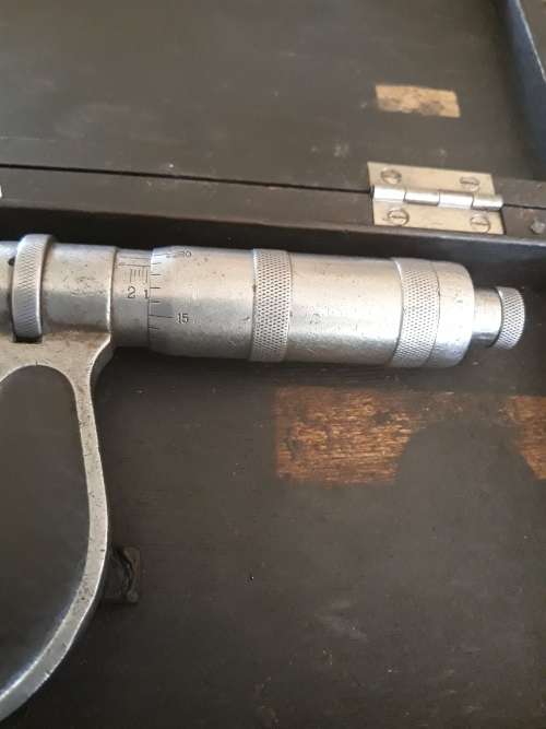 ##Vintage Carl Zeiss Jena Germany micrometer 0,00001 2 - 3 "##