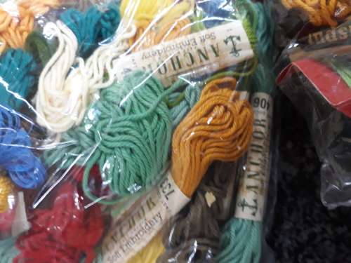 ##Job lot Anchor and other embroidery thread##