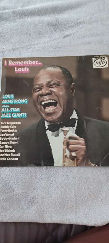 Louis Armstrong with the all star jazz giants - Lp vinyl -