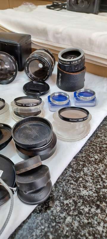***Joblot vintage cameras and lenses***