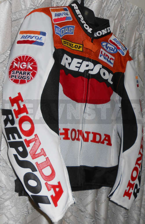 HONDA REPSOL Motorbike Racer Cordura Textile Jacket All Size Available