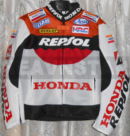 HONDA REPSOL Motorbike Racer Cordura Textile Jacket All Size Available