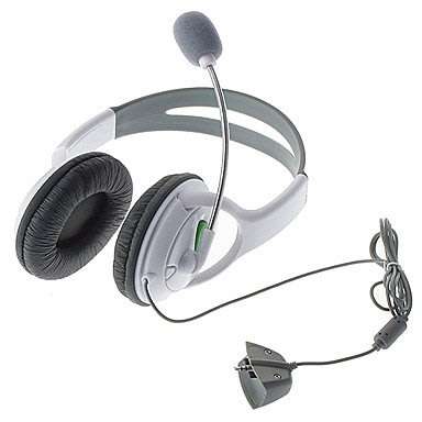 XBOX 360 Sensational Replacement Headset XB3028 White
