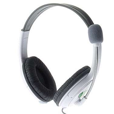 XBOX 360 Sensational Replacement Headset XB3028 White