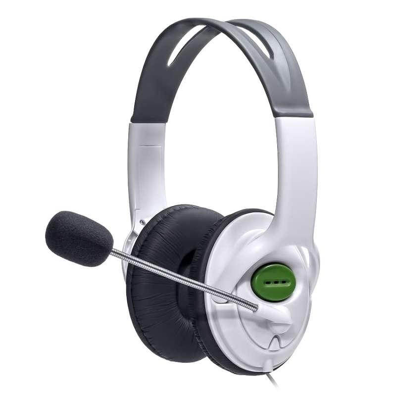 XBOX 360 Sensational Replacement Headset XB3028 White