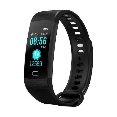 Smart Band with Heart Rate Monitor Y5 Black