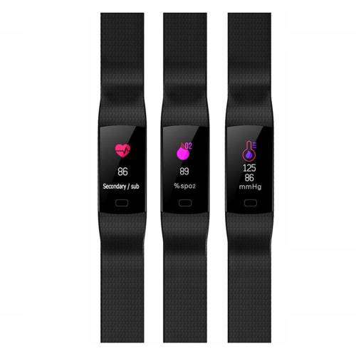 Smart Band with Heart Rate Monitor Y5 Black