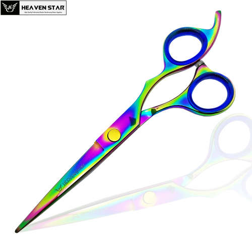 Professional Barber Haircutting Scissor Multi Titanium Edition 6.5" Shears | Local Stock |