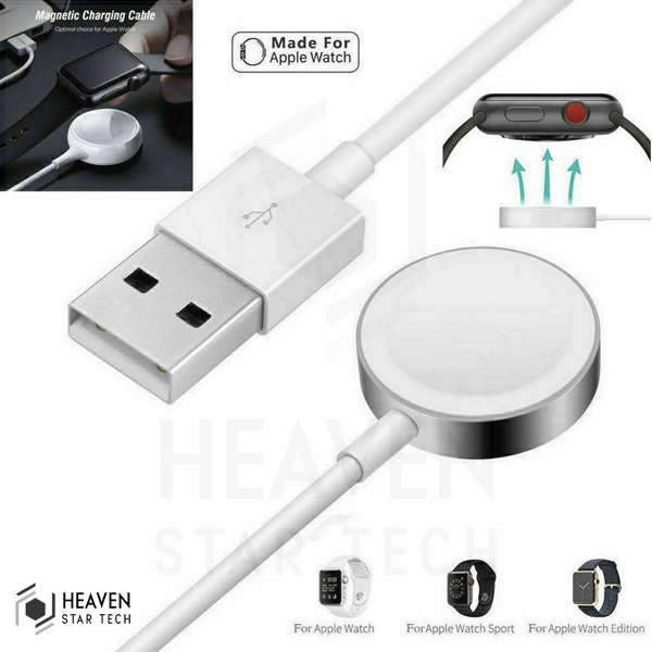 iWatch Charger USB Cable Replacement for Apple Watch 38/42mm | Heaven Star Tech®