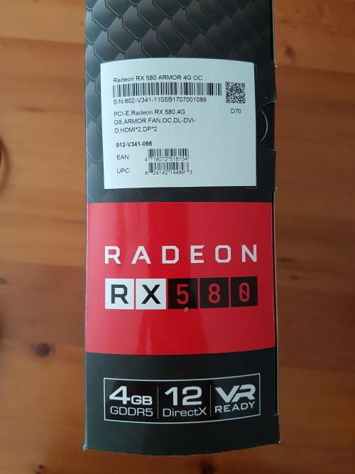 RX 580 ARMOR 4GB OC