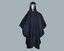 Poncho Rain Coat (PVC) Navy