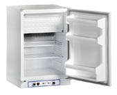 ZERO - 100L Gas only - Fridge/Freezer  under counter - White, USED. Perfect condition.
