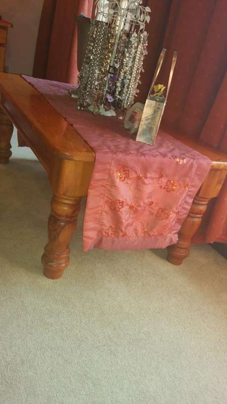 Solid Oregon Pine Coffee Table