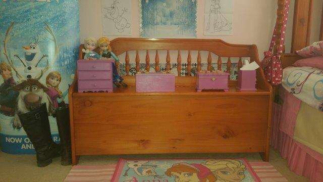Solid Oregon Pine Toy Chest