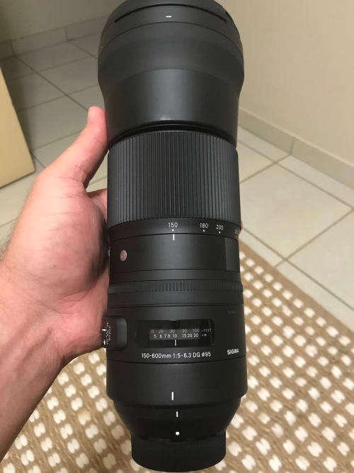 Sigma 150-600mm F5-6.3 Contemporary Lense Nikon fit