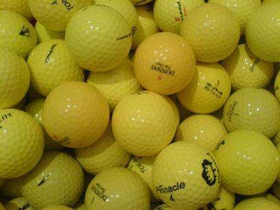 ***50 Mixed Brands Yellow *** Golf Balls near MINT. SAVE on SHIPPING with WEGOTBALLS only R40/item