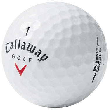 24 x Callaway Diablo Golf Balls (A+, A-Grade). Includes FREE WeGotBalls Mesh Bag
