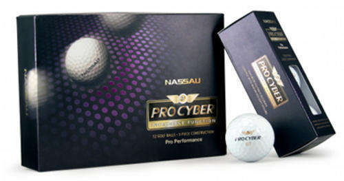 ***3 NASSAU IF PRO CYBER*** Golf Balls. Try IT! .Money Back Guarantee Promotion! Read for more info!