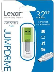 Lexar Flash Drive 32GB JumpDrive S50