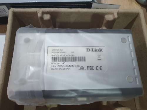 D-Link 4-Port USB KVM Switch