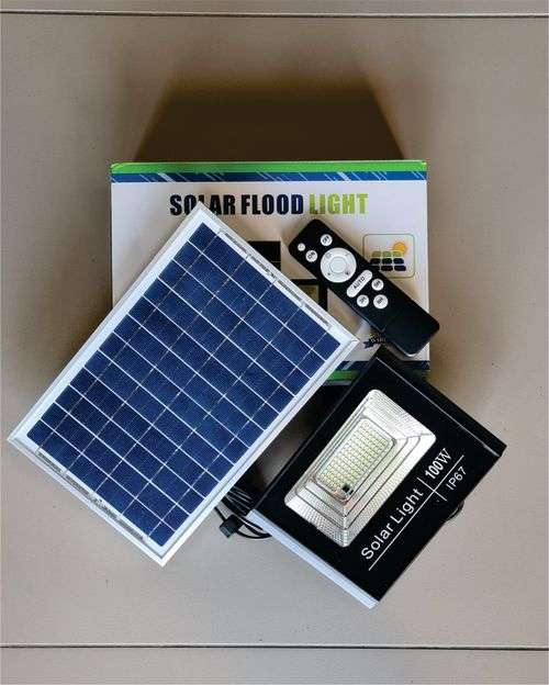 100w Solar Flood Light