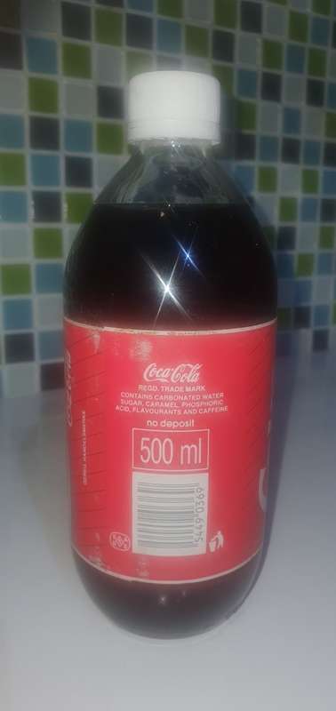 Coca Cola 500ml glass bottle