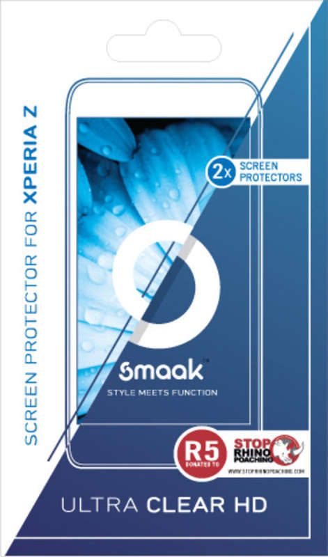 Smaak Sony Xperia Z - Ultra Clear HD Screen Protector