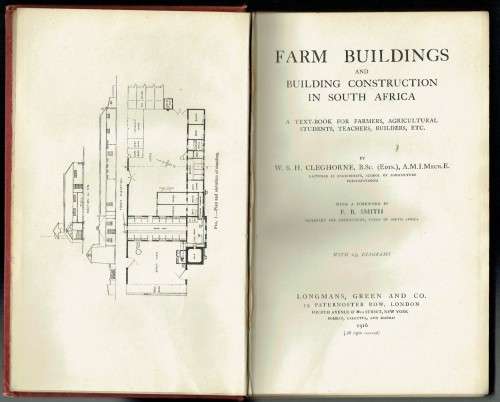 Farm Buildings and Building Construction in South Africa (1916)