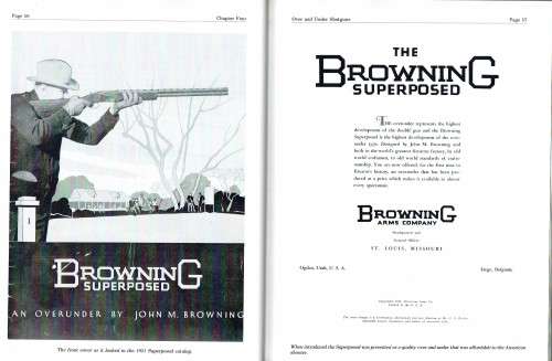 Browning Sporting Arms of Distinction, 1903 - 1992 (collector`s item)