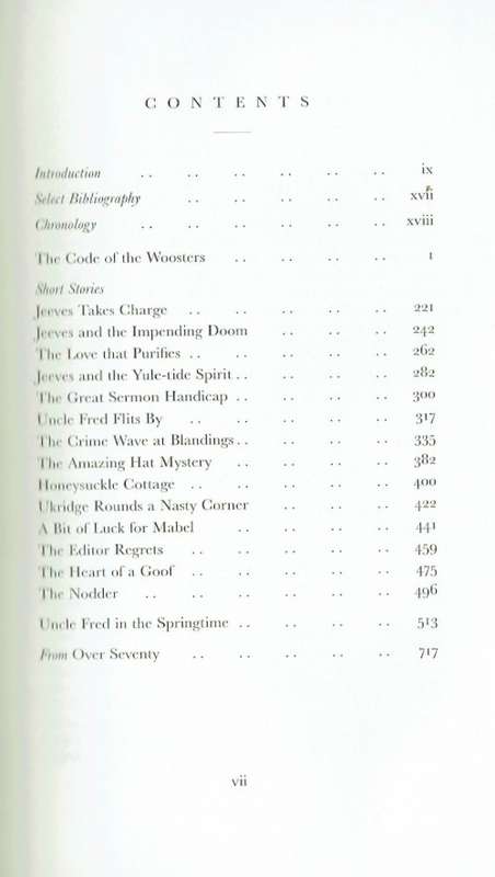 P. G. Wodehouse, The Best of Wodehouse: An Anthology (hardcover in very good condition)