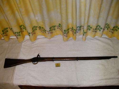 1871  Enfield 3 band black powder musket flintlock/percussion