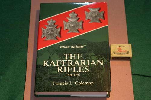 Brand new book The Kaffrarian Rifles 1876 to 1986 getting difficult to obtain