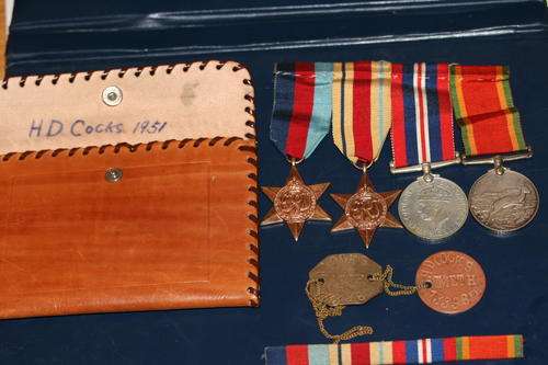 R1.00 start bid four 2nd World War medals you make the price.