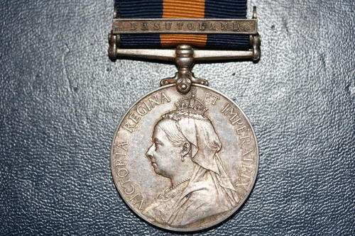 Basutoland QSA to CAPT. P. MULLING. CAPE MTC. YEO