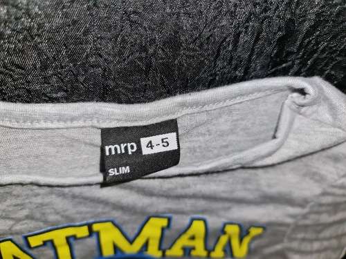 Boy's T Shirt Batman 4 - 5 Year's