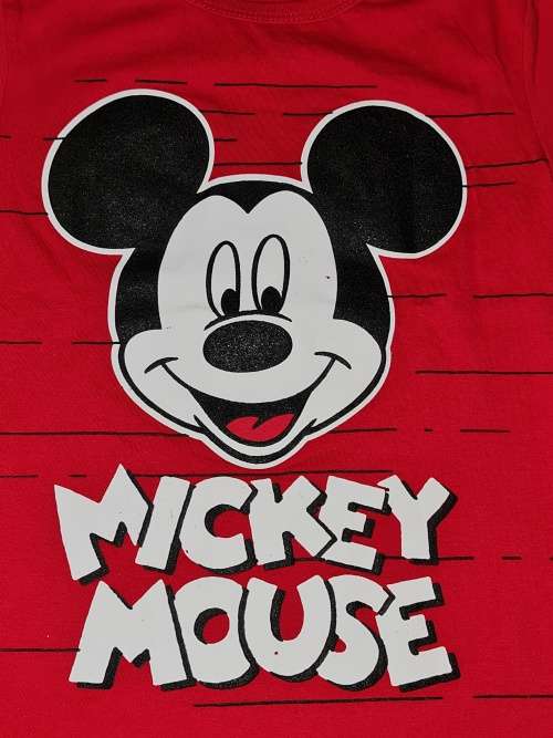 Boy's T Shirt Mickey Mouse 6 - 7 Year's Old