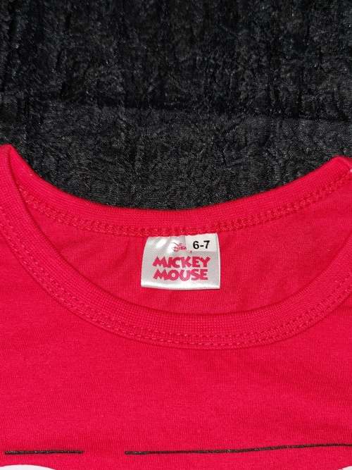 Boy's T Shirt Mickey Mouse 6 - 7 Year's Old