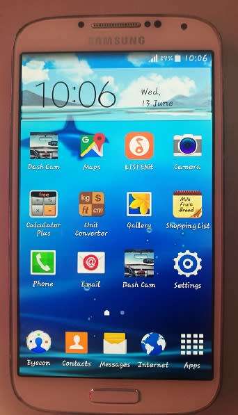 Samsung Galaxy S4 in Good Condition