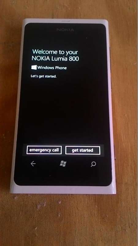 Nokia Lumia 800 Smartphone WHITE