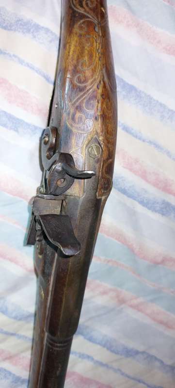 Black powder rifle/ blunderbuss.
