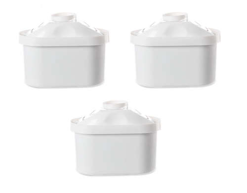 3 x Water Filter Cartridges Compatible with Brita Maxtra & Marella Style Elemaris
