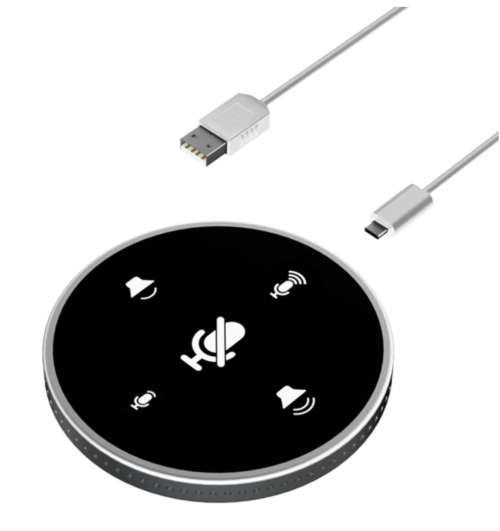 360 Degree Conference Microphone & Speaker - Omnidirectional Mic
