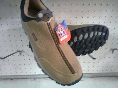 NEW BROWN LEATHER UPPER POWERLAND SHOES!!!!