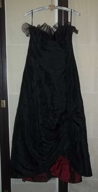 Strapless evening dress size 32/34