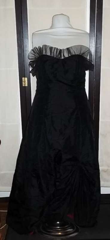 Strapless evening dress size 32/34