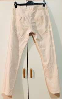 Calvin Klein Cream straight leg jeans Size: 36