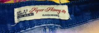 Clockhouse  UK brand High waist super skinny jeans Size: 38